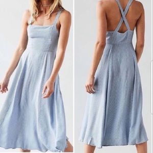 🌊 silence + noise - Nautical Cross-Back Dress 🌊